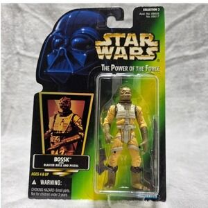 Star Wars POTF Bossk Action Figure 1996 Kenner MOC Sealed New Collectible